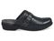 Spenco Fox Hill Women's Comfort Clog - Black - Side