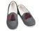 Spenco Hearthside Women's Comfort Slipper - Grey - Pair