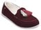 Spenco Hearthside Women's Comfort Slipper - Burgundy - Profile