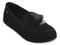 Spenco Hearthside Women's Comfort Slipper - Black - Profile