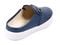 Spenco Durham Embossed Woven Women's Slip-on - Navy - Bottom