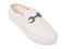 Spenco Durham Embossed Woven Women's Slip-on - Light Grey - Pair