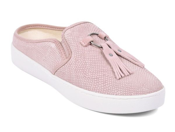 Spenco Bindie Embossed Suede Women's Slip-on - Blush - Pair