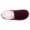 Spenco Dundee Supportive Slip-On Women's Slippers - Winter Red - Product View - 7
