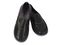 Spenco Siesta Men's Leather Slip-on Comfort Shoe - Black - Pair