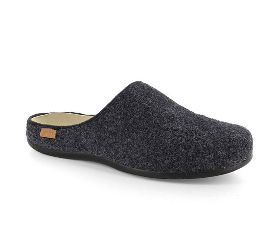 Strive Copenhagen Women's Comfort Supportive Slipper - Dark Grey - Angle