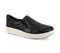 Strive Florida II Women's Casual Slip-on - Black Zebrine - Angle