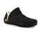 Strive Geneva Women's Supportive Slipper - Black - Angle