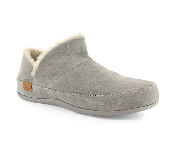 Strive Geneva Women's Supportive Slipper - Charcoal Grey - Angle