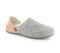 Strive Sofia Women's Fold Down Heel Supportive Slipper - Light Grey - Angle