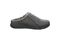Strole Snug Women's Supportive Wool Clog with Orthotic Arch Support Strole- 030 - Charcoal - Side View