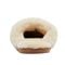 Lamo Ladies' Scuff With Double Face Slippers CW1944 - Chestnut - Back View