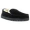 Lamo Harrison Moc Slippers EM1913 - Black - Profile View