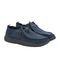 Lamo Michael Men's Shoes EM2034 - Slate Blue - Pair View with Bottom