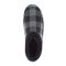 Lamo Julian Clog Wool Men's Slippers EM2049 - Charcoal Plaid - Bottom View