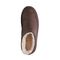Lamo Julian Clog Wool Men's Slippers EM2049 - Brown - Back Angle View