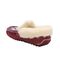 Lamo Aussie Moc Women's Slippers EW1535 - Burgundy/multi - Top View