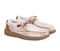 Lamo Samantha Shoes EW2059 - Cream Plaid - Pair View