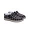 Lamo Samantha Women's Shoes EW2059 - Black Plaid - Pair View with Bottom