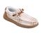 Lamo Samantha Shoes EW2059 - Cream Plaid - Profile2 View