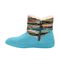 Lamo Jacinta Women's Boots EW2148 - Turquoise - Back View
