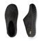 Glerups Wool Open Heel Unisex Slipper / Slip-on Clog - Rubber Sole - Model BR - Charcoal/Black