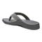 Vionic Wyatt Mens Thong Sandals - Charcoal - Back angle