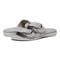 Vionic Corlee Womens Slide Sandals - Light Grey - pair left angle