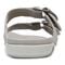 Vionic Corlee Womens Slide Sandals - Light Grey - Bottom