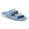 Vionic Corlee Womens Slide Sandals - Sky - Angle main