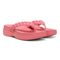 Vionic Kenji Women's Toe-Post Platform Wedge Sandal - Shell Pink - Pair