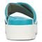 Vionic Vesta Womens Slide Sandals - Lake Blue - Back