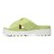 Vionic Vesta Womens Slide Sandals - Pale Lime - Left Side