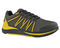Drew Player Men's Therapeutic Walking Shoes -  Black/Yellow Combo