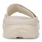 Vionic Rejuvenate Unisex Slide Recovery Sandals - Cream - Back