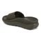 Vionic Rejuvenate Unisex Slide Recovery Sandals - Dark Khaki - Back angle