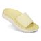 Vionic Rejuvenate Unisex Slide Recovery Sandals - Yellow Pear - REJUVENATE-I0899S1700-YELLOW PEAR-13fl-med