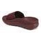 Vionic Rejuvenate Unisex Slide Recovery Sandals - Port Wine - Back angle