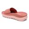 Vionic Rejuvenate Unisex Slide Recovery Sandals - Terra Cotta/roze - Back angle