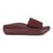 Vionic Rejuvenate Unisex Slide Recovery Sandals - Port Wine - Right side