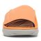 Vionic Rejuvenate Unisex Slide Recovery Sandals - Orange Peel - Front