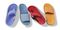 Vionic Rejuvenate Unisex Slide Recovery Sandals - Orange Peel - ON WHITE-med