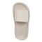 Vionic Rejuvenate Unisex Slide Recovery Sandals - Cream - Top
