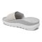 Vionic Rejuvenate Unisex Slide Recovery Sandals - White/vapor - Back angle