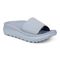 Vionic Rejuvenate Unisex Slide Recovery Sandals - Skyway Blue - Angle main