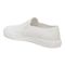 Vionic Groove Women's Slip On Casual Canvas Comfort Shoe - White Canvas - Back angle