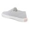 Vionic Groove Women's Slip On Casual Canvas Comfort Shoe - Vapor Canvas - Back angle