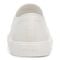 Vionic Groove Women's Slip On Casual Canvas Comfort Shoe - White Canvas - Back