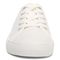 Vionic Oasis Women's Casual Canvas Lace Up Comfort Shoe - White Canvas - Front