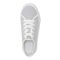 Vionic Oasis Women's Casual Canvas Lace Up Comfort Shoe - Vapor Canvas - Top